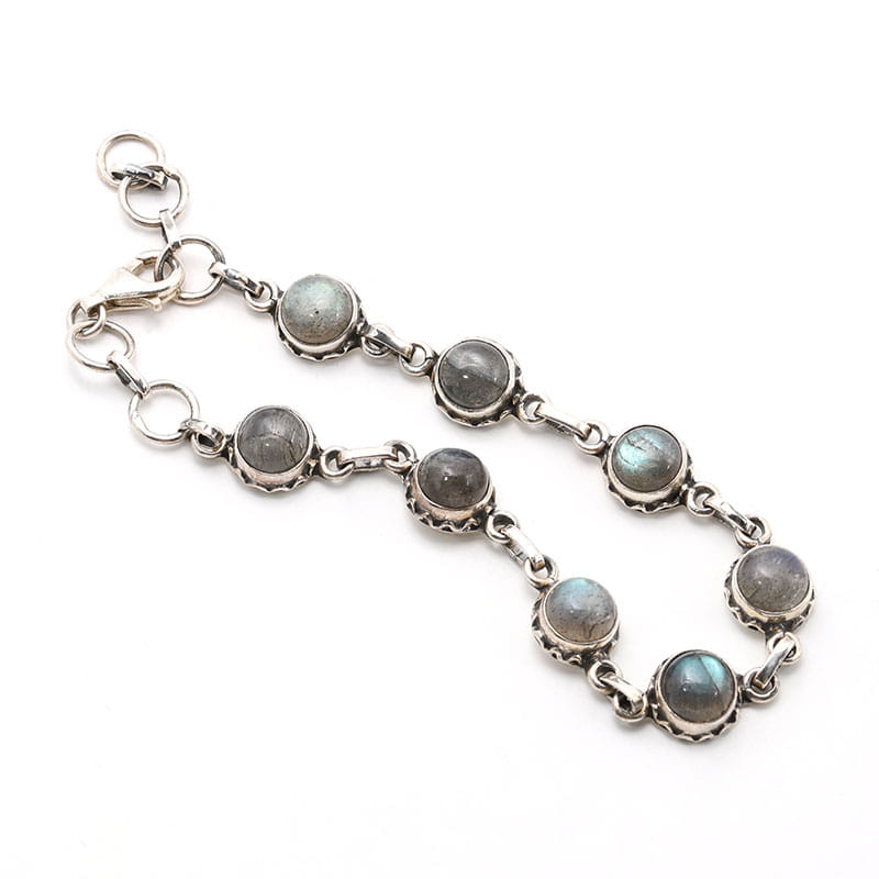 silver925 레브라도라이트 bracelet - 공방301